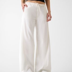 Jogger wide leg jeans