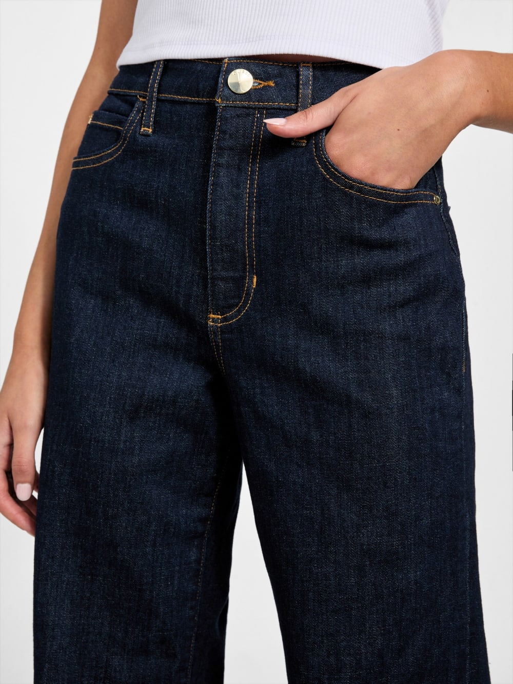 Eco Tinted Wide-Leg Jeans - Image 3