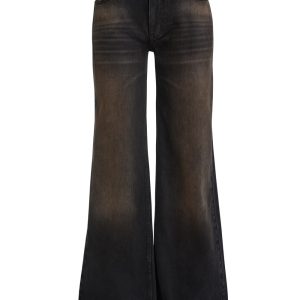 wide-leg jeans