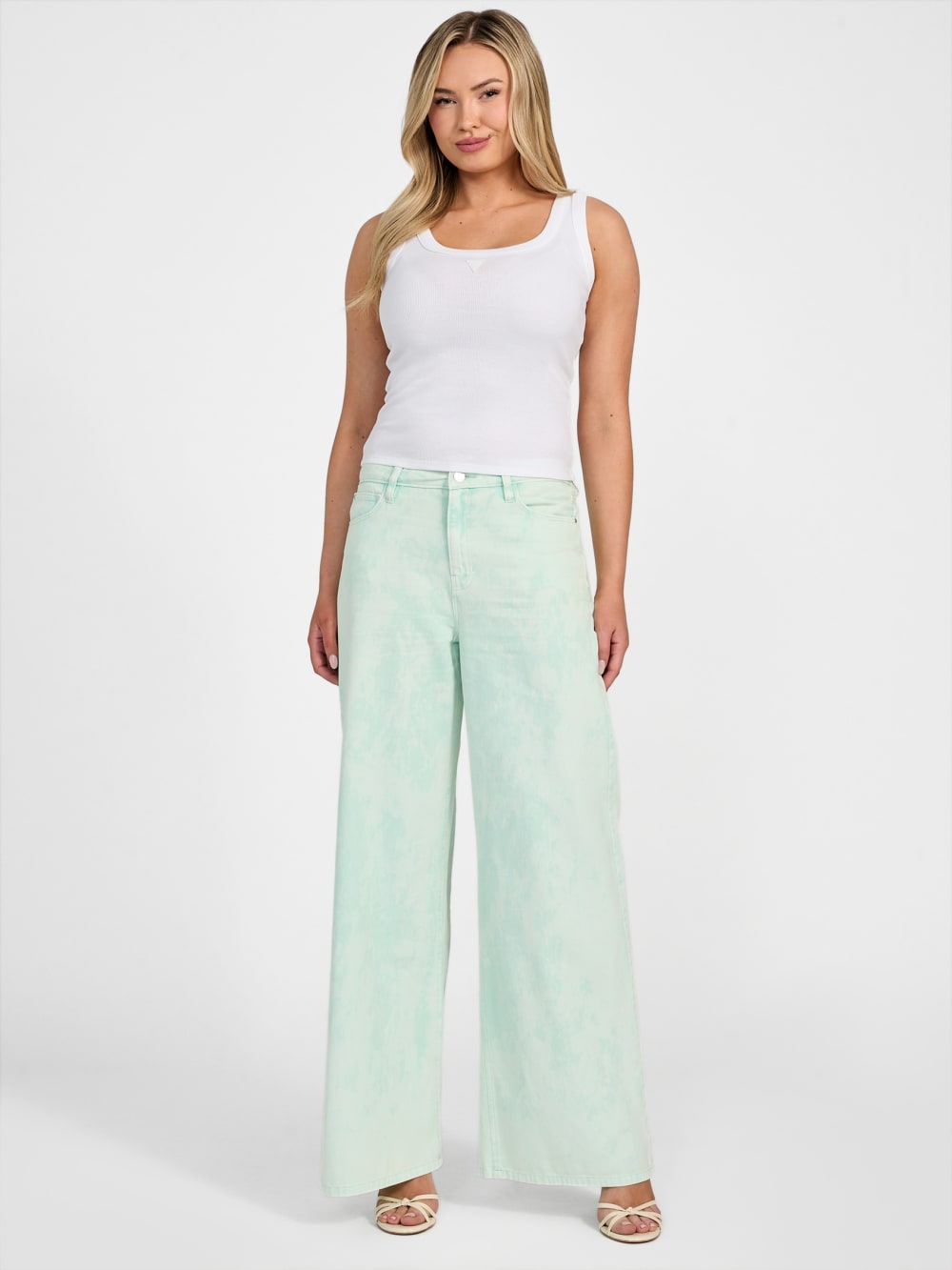 Bellflower Dyed Mid-Rise Pants - Image 2