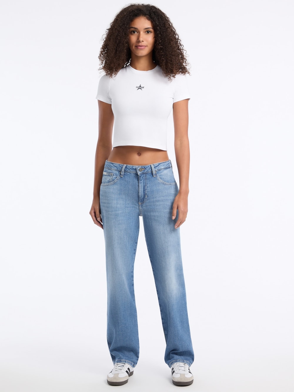Straight-Leg Boyfriend Jeans - Image 2