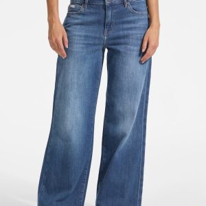 G13 Low-rise extra wide leg jeans