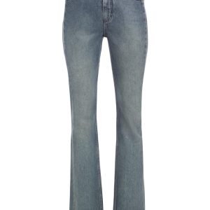 pieced denim jeans
