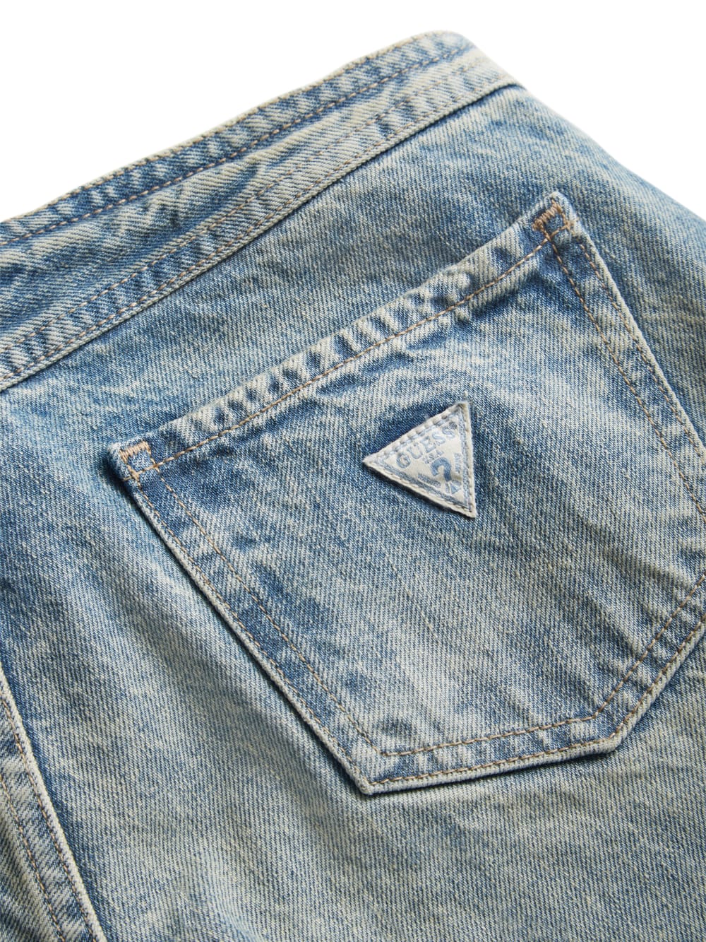 eyelet low-rise denim pants - Image 8