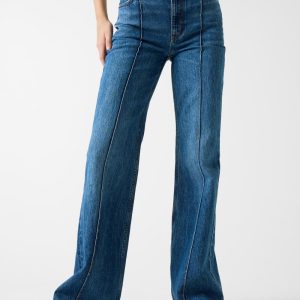 High-rise flare jeans