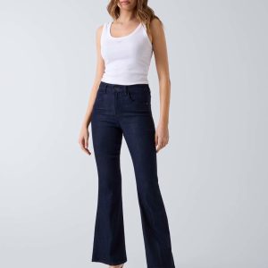 Belle High-Rise Flare Jeans