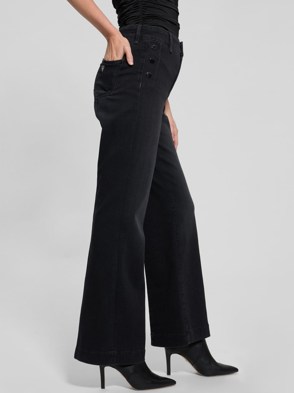 Eco Faye Sailor Flared Jeans - Image 3