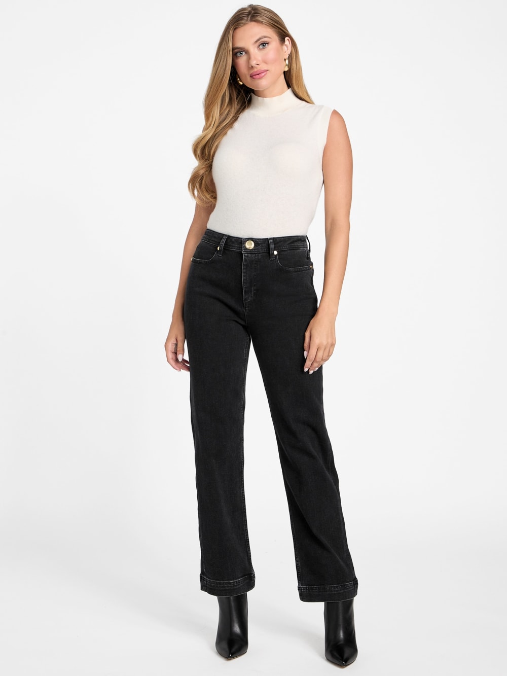 Doris Straight-Leg Denim Pant - Image 2