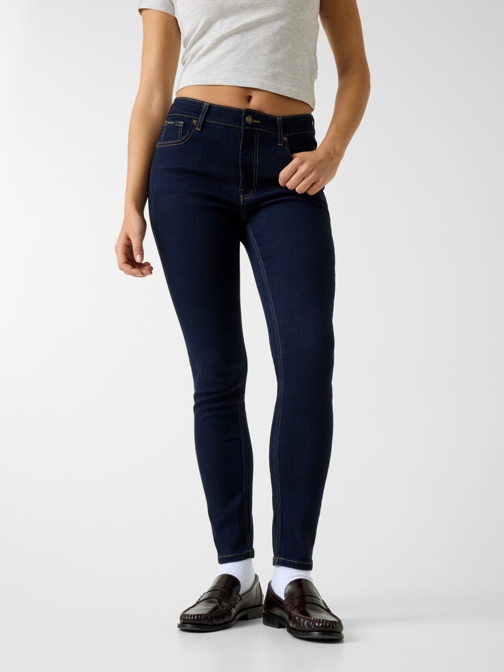 G05 High-rise skinny jeans