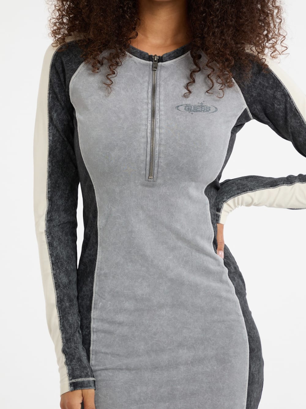 GUESS Originals Vintage Raglan Dress - Image 3