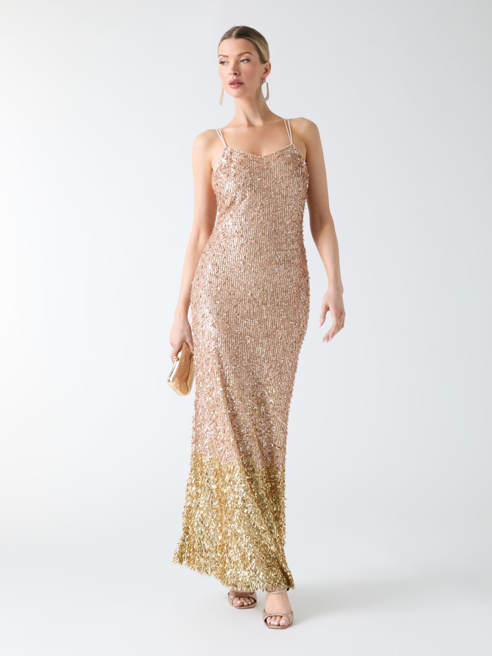 Marilyn Sequin Maxi Dress - Image 2