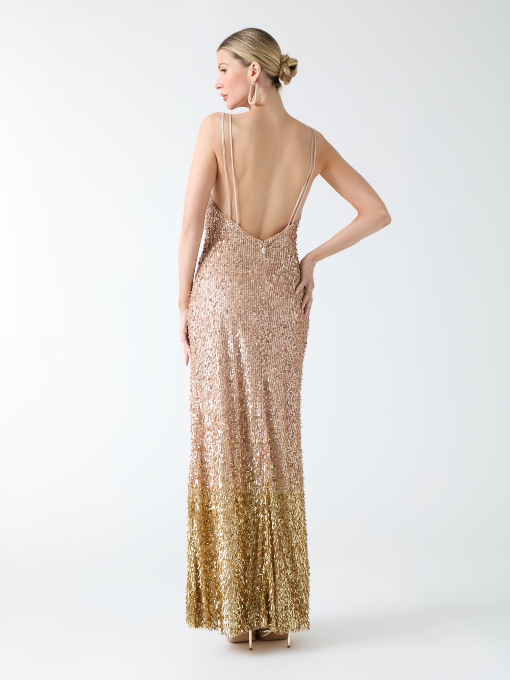 Marilyn Sequin Maxi Dress - Image 5