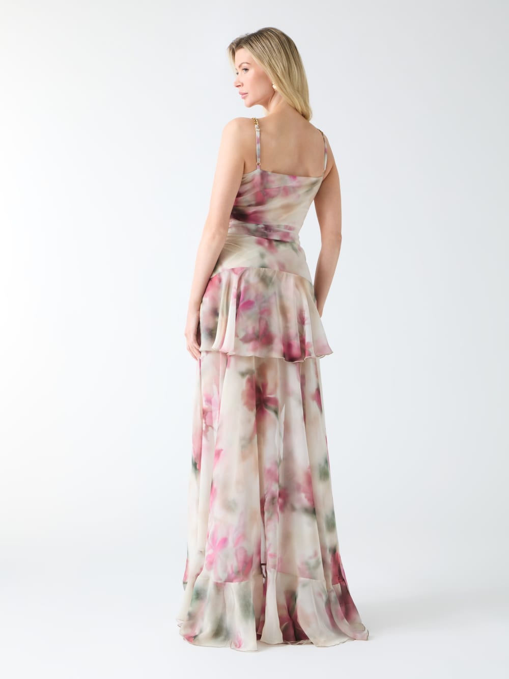 Eco Kendall Printed High-Low Dress - Image 4