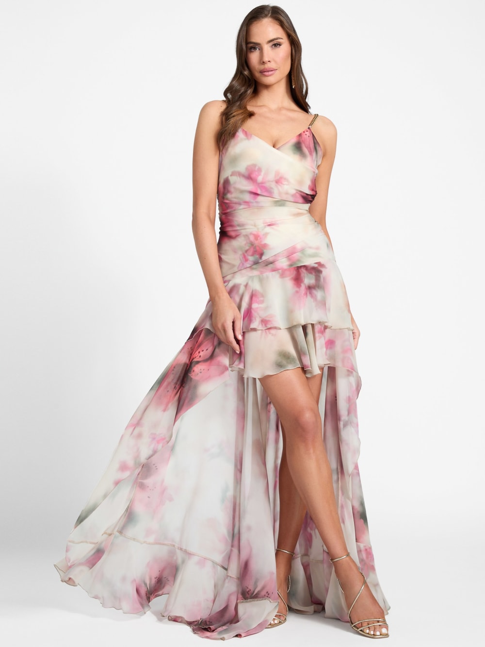 Eco Kendall Printed High-Low Dress - Image 5