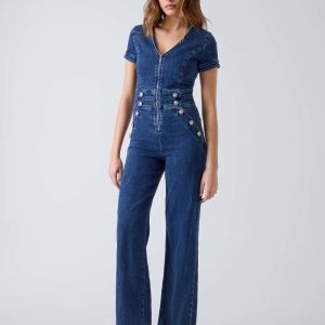 Denim jumpsuit