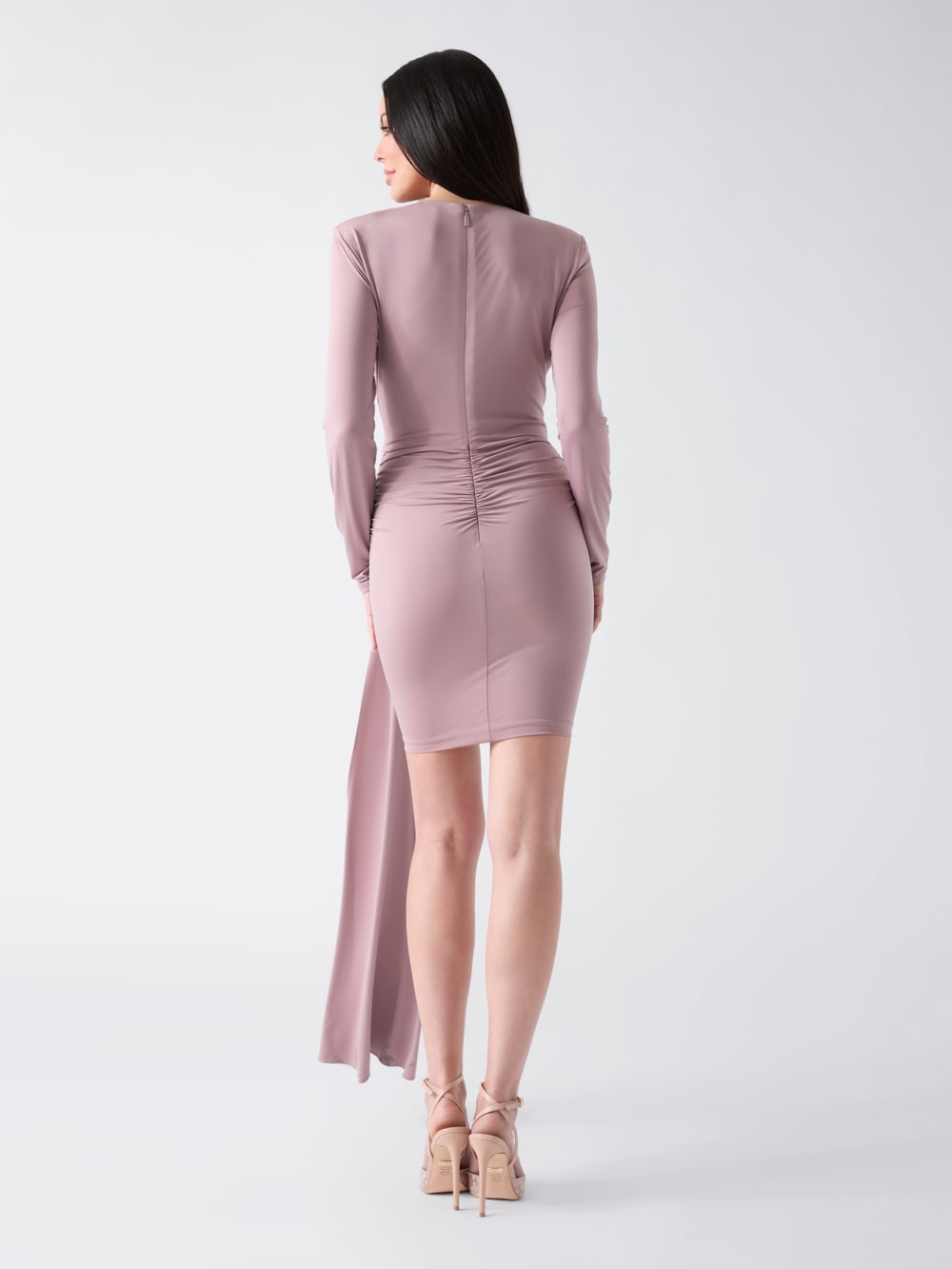 Eco Olivia Shoulder Mini Dress - Image 4