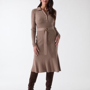 Agathe Polo Sweater Dress
