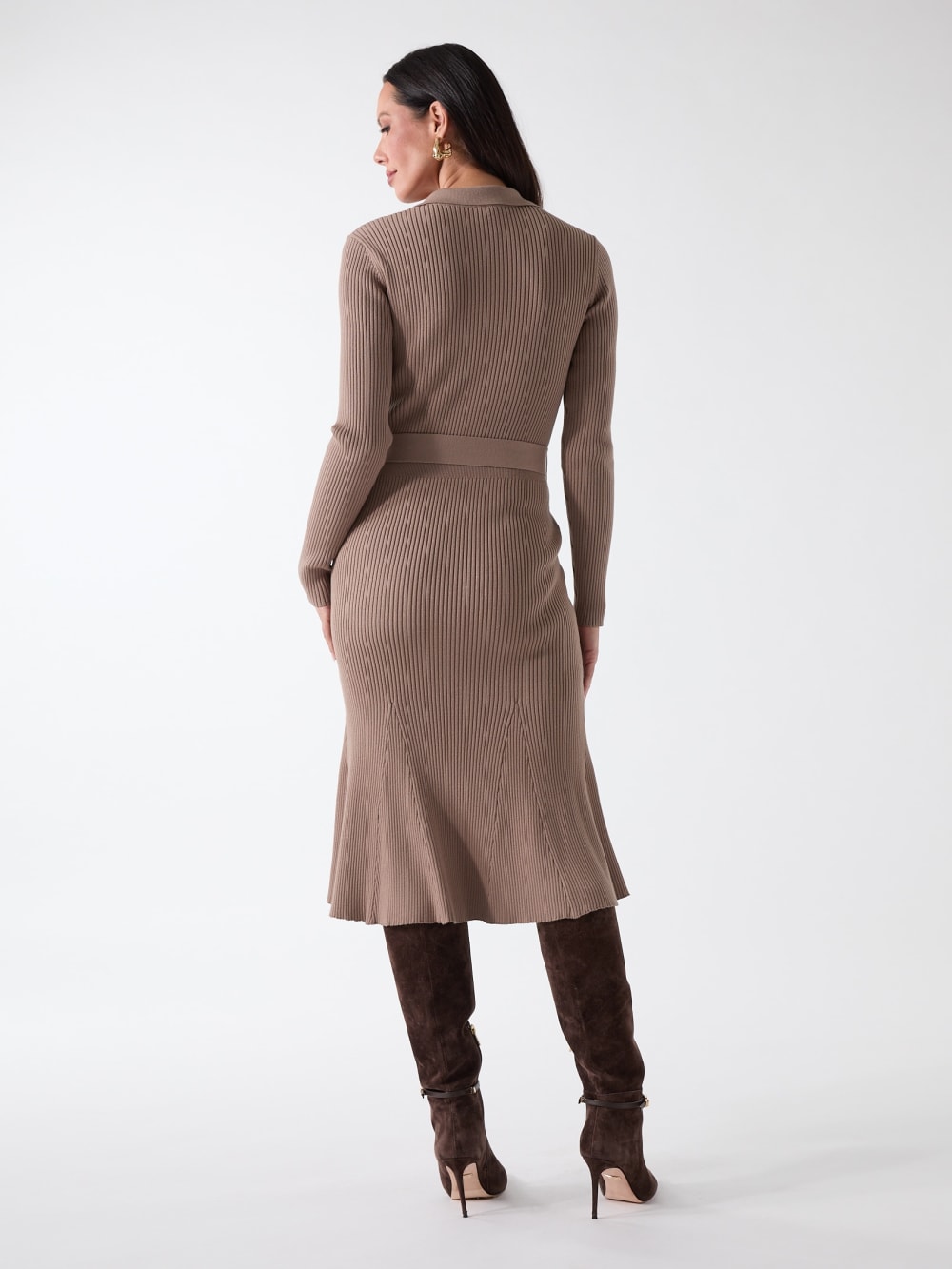Agathe Polo Sweater Dress - Image 4