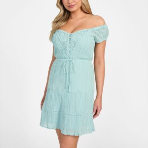Eco Ciel Gauze Dress