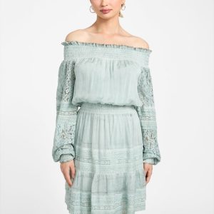 Audrey Off-the-Shoulder Mini Dress