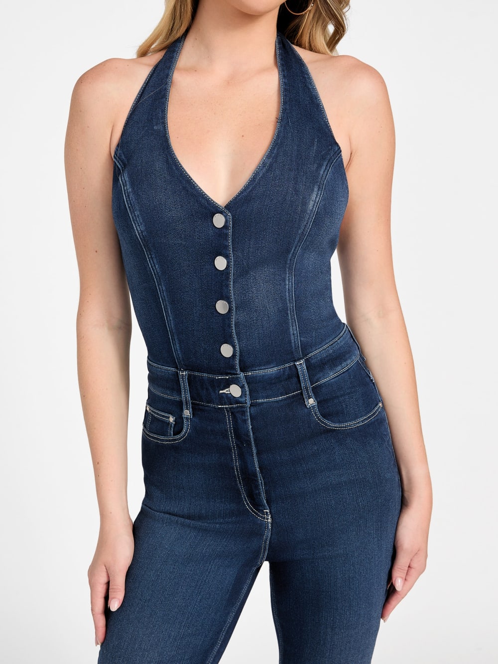 Eco Betsy Denim Jumpsuit - Image 3