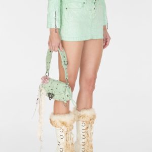 mini claudia crackle bag
