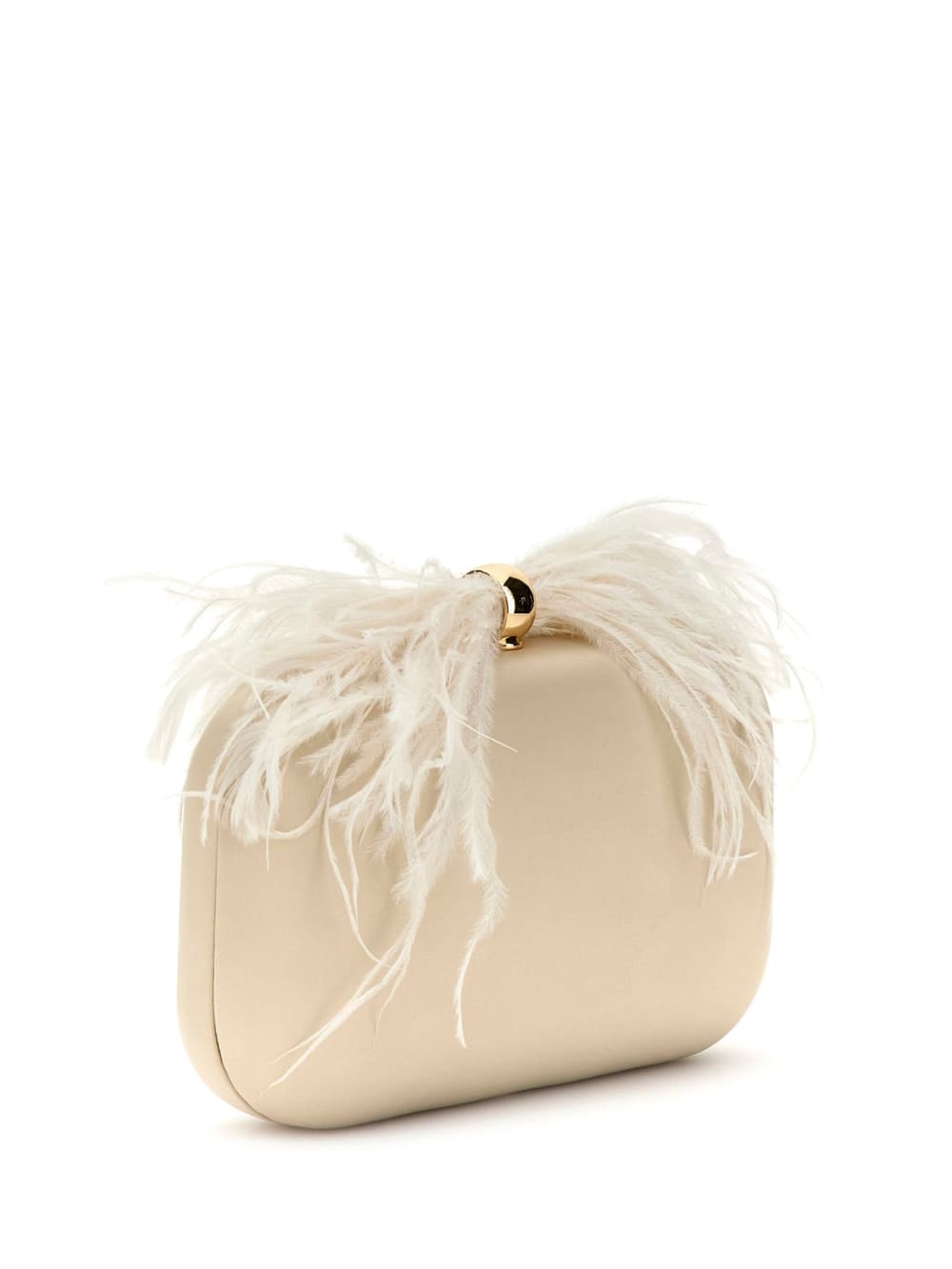 Keyah Feather Top Clutch - Image 3