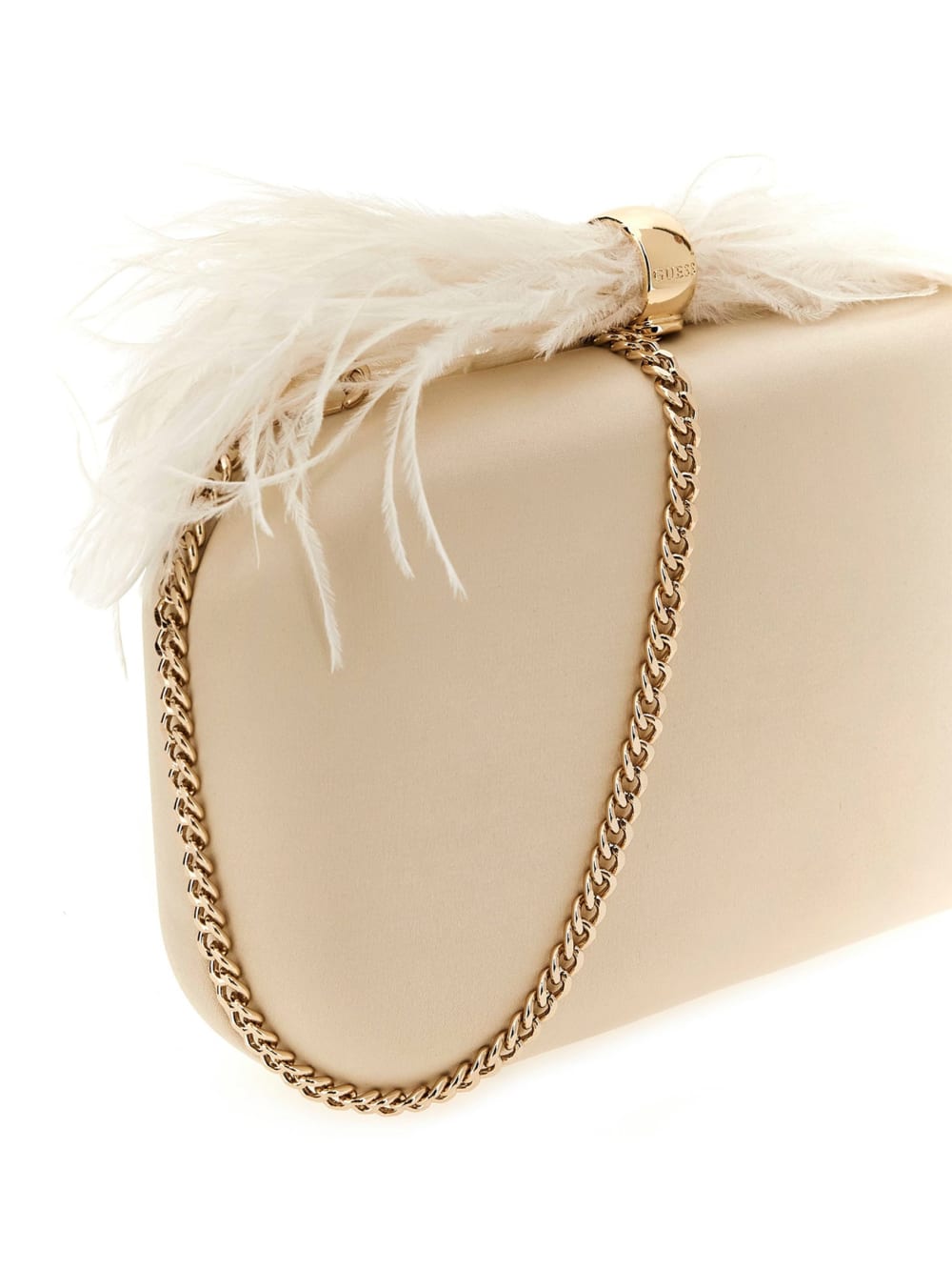 Keyah Feather Top Clutch - Image 4