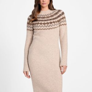 Akilah Jacquard Sweater Dress