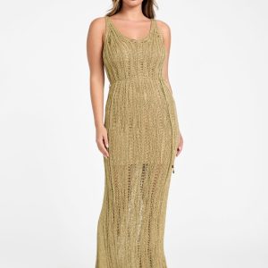 Lucky Lurex Net Maxi Dress