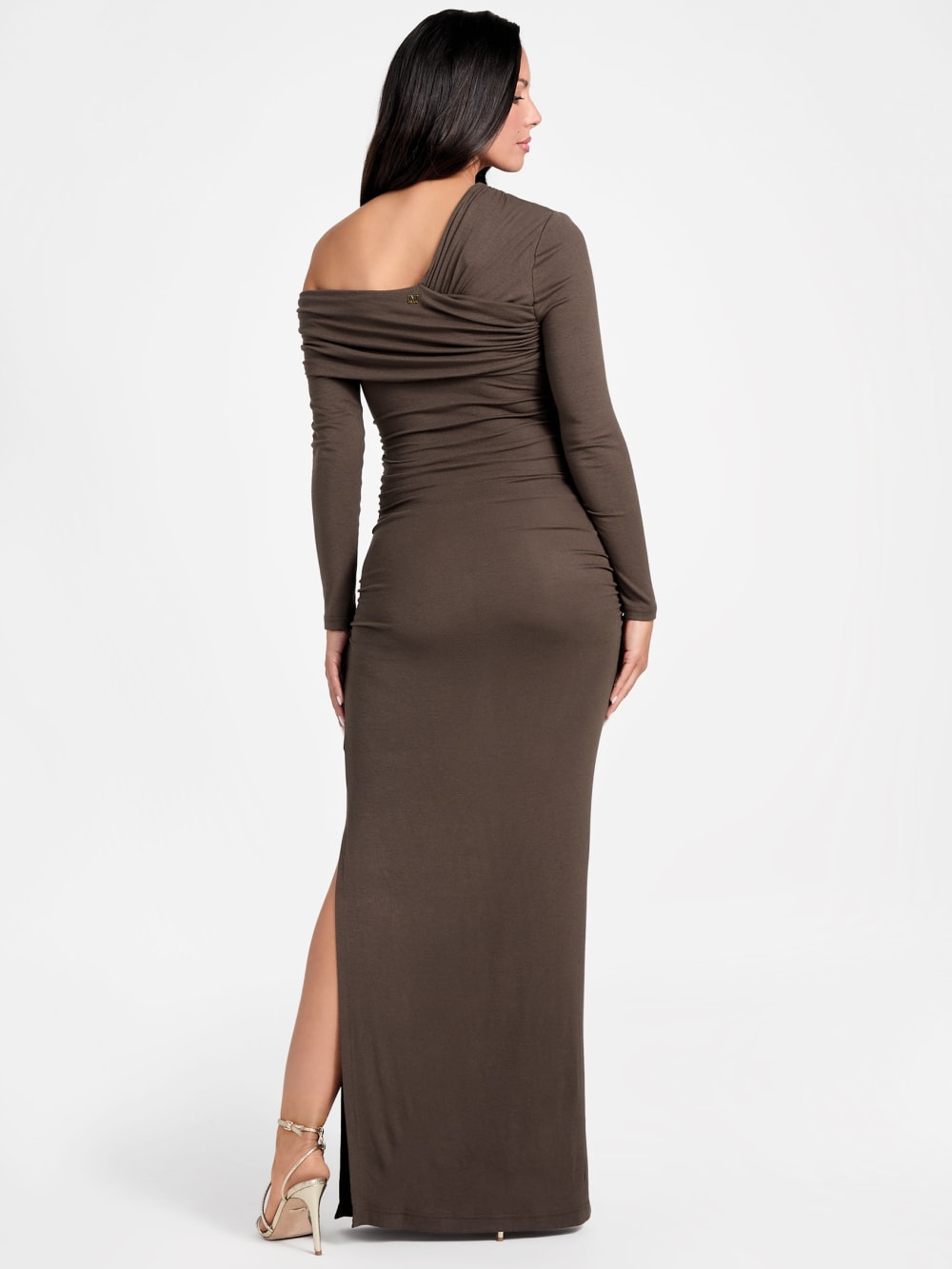 Eco Astrid Off-Shoulder Draped Dress - Image 3