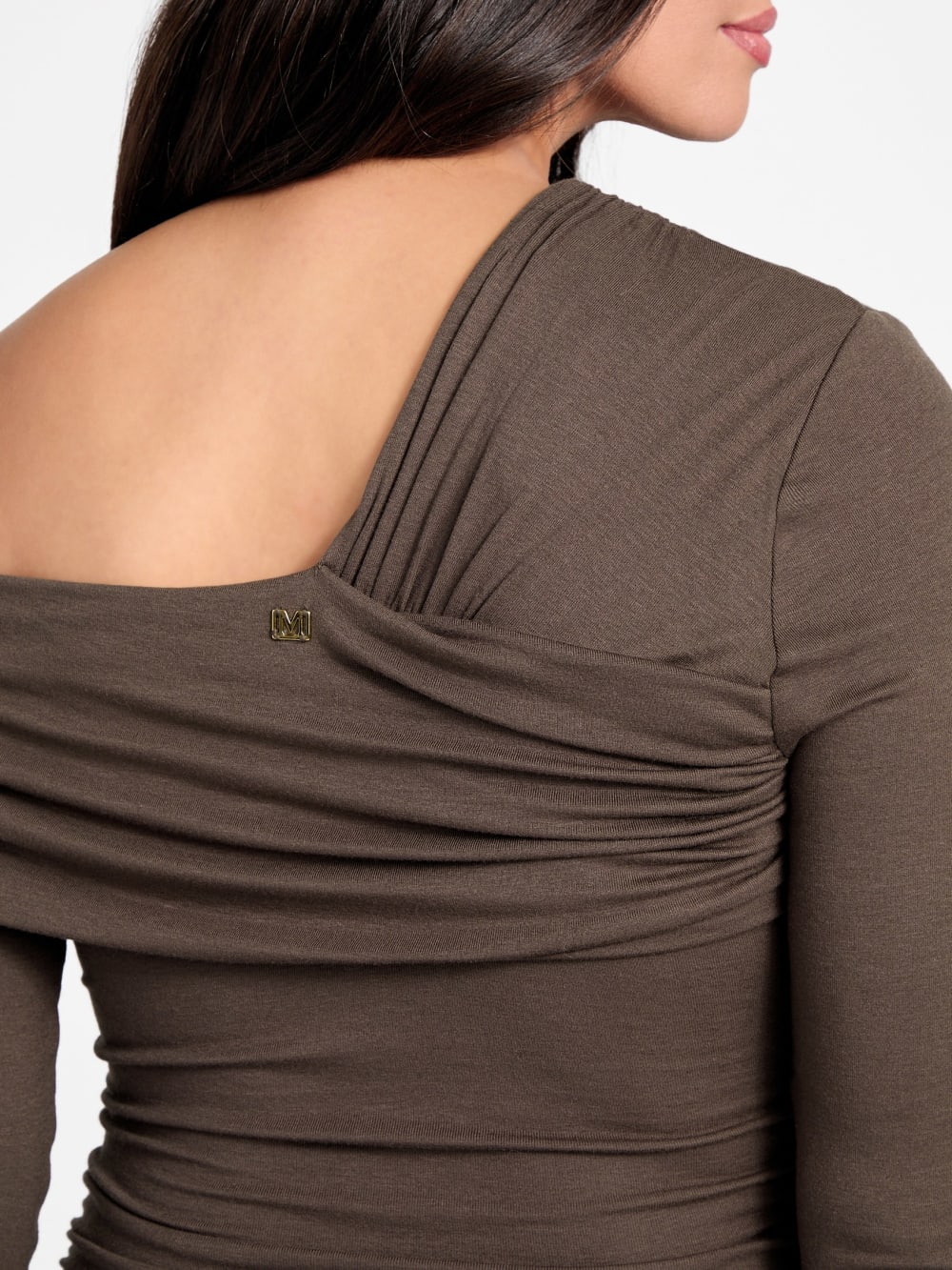 Eco Astrid Off-Shoulder Draped Dress - Image 4