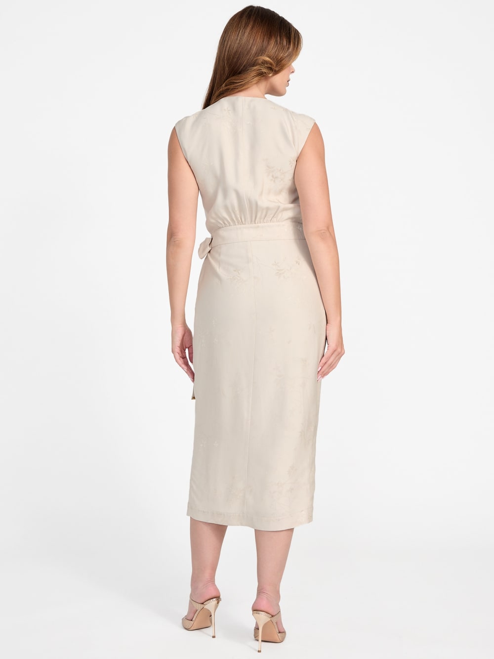 Whitney Floral Wrap Dress - Image 4