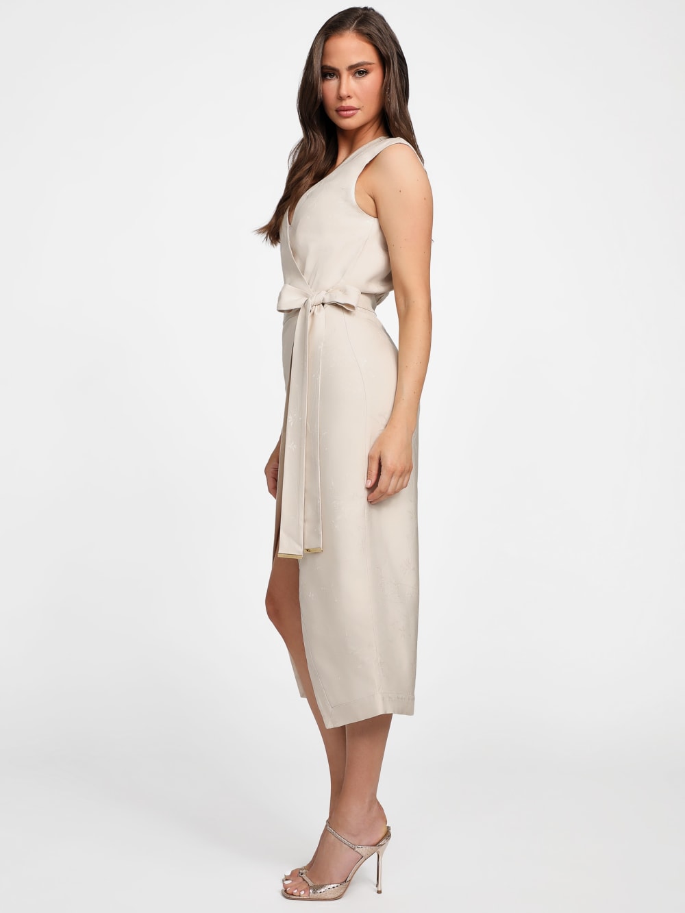 Whitney Floral Wrap Dress - Image 5