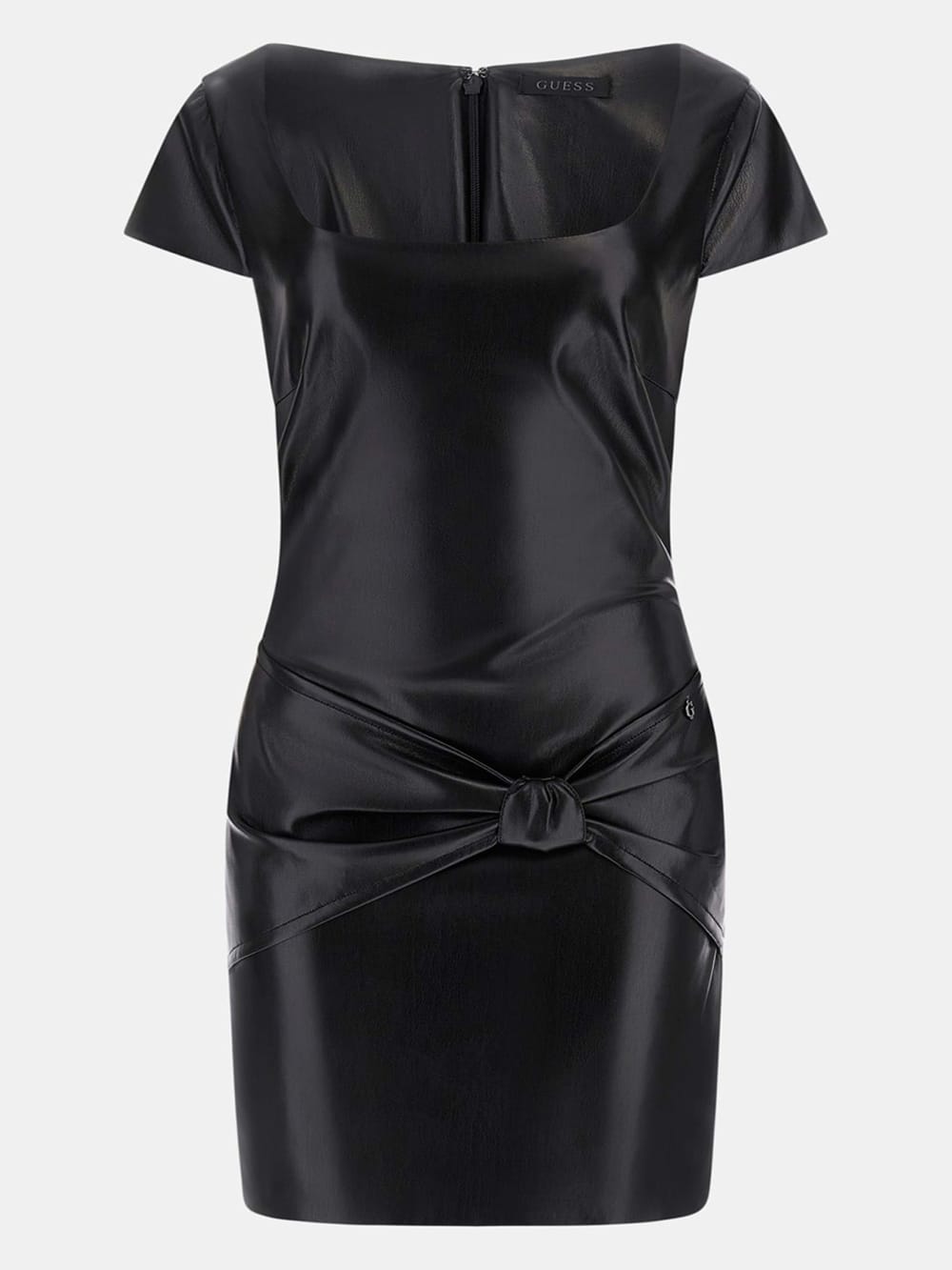 Alienor Faux-Leather Dress - Image 5