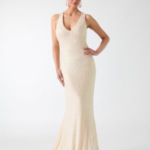 Meldon Sequins Maxi Gown