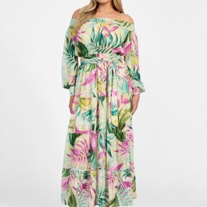 Eco Josee Printed Maxi Dress