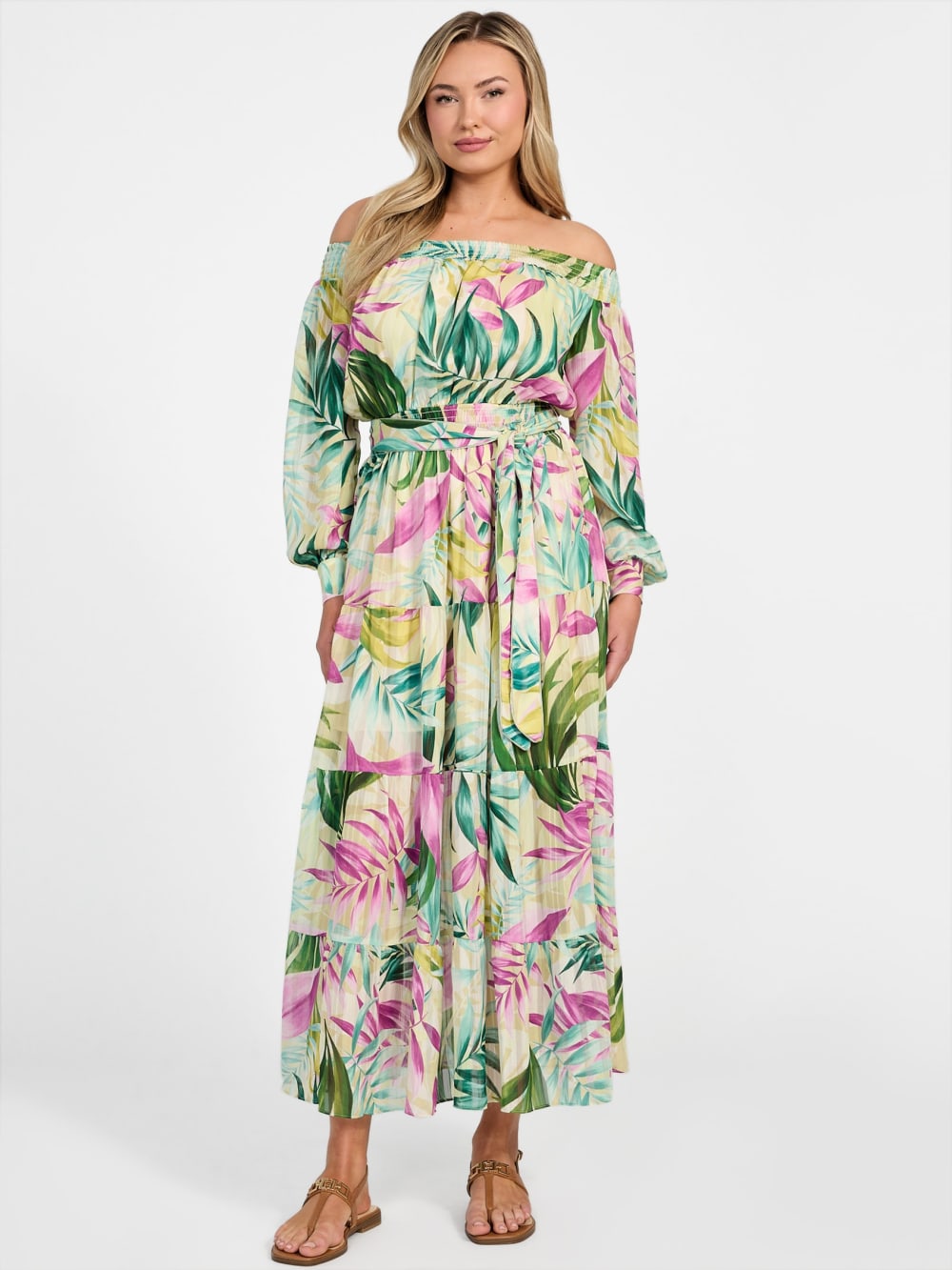 Eco Josee Printed Maxi Dress