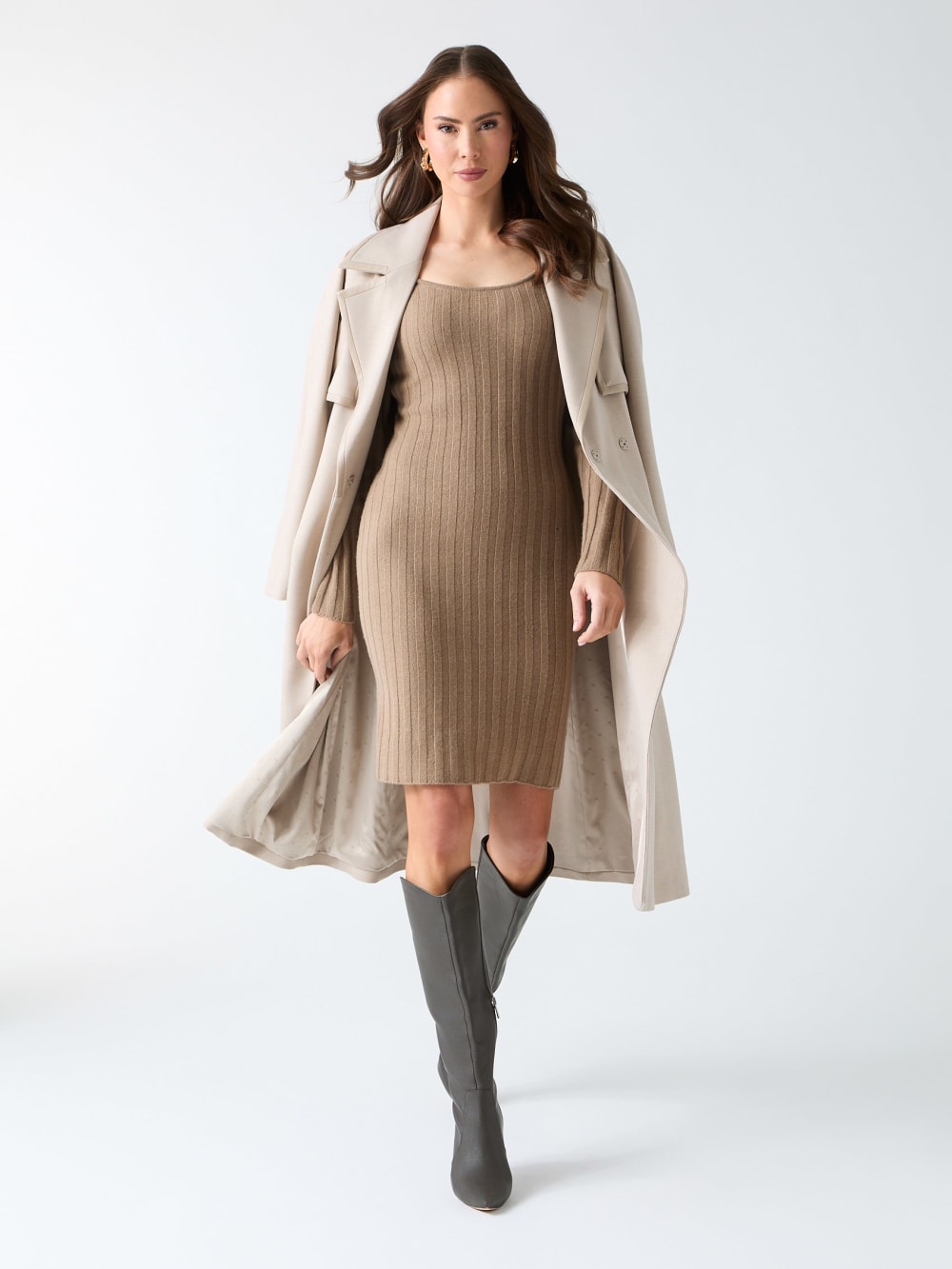 Michaela Cashmere Sweater Dress - Image 2