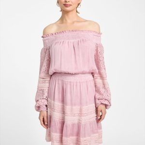 Audrey Off-the-Shoulder Mini Dress