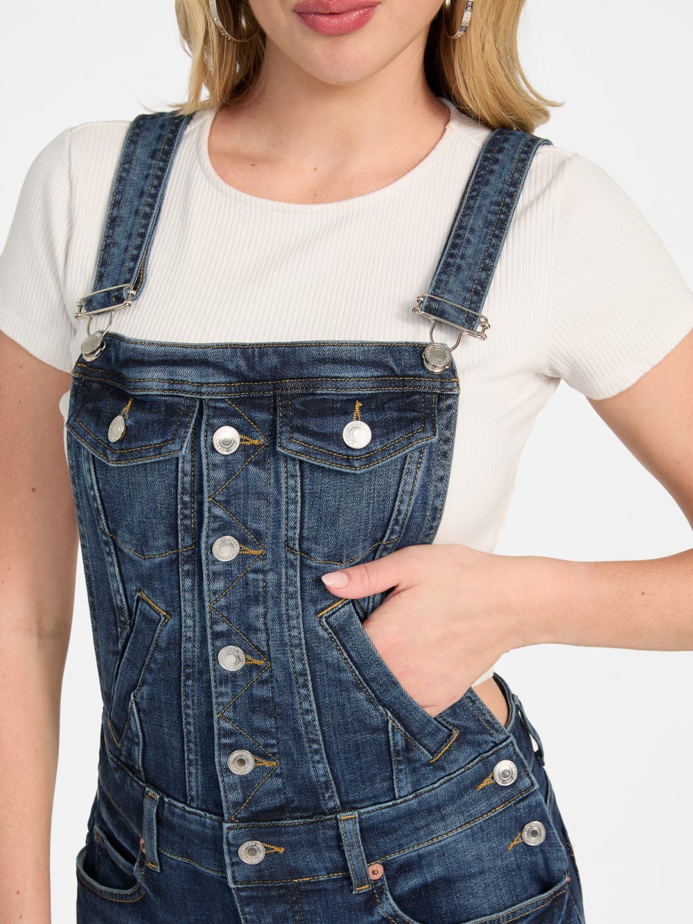 Leisure Denim Overall Jumpsuit - Image 2