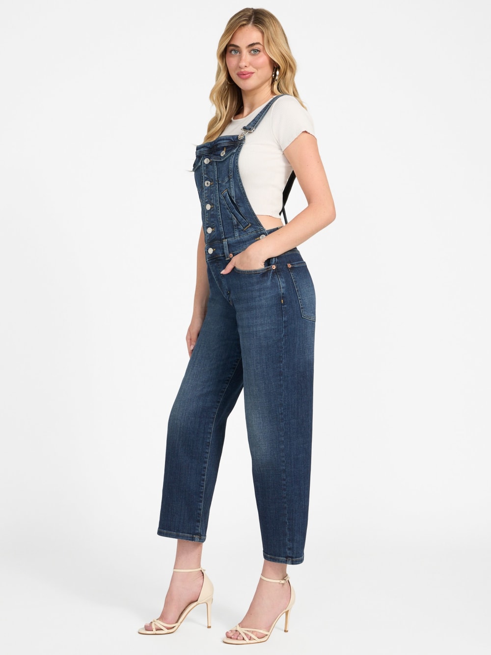 Leisure Denim Overall Jumpsuit - Image 3