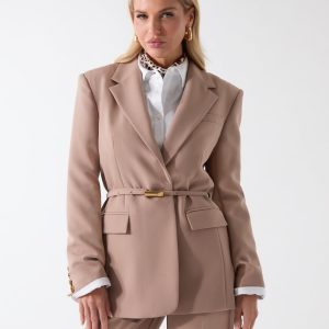 Dalia Single-Breasted Blazer