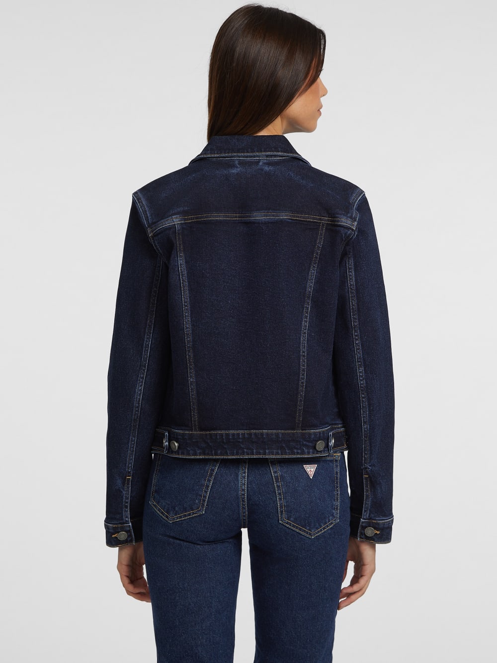 Slim Denim Trucker Jacket - Image 5