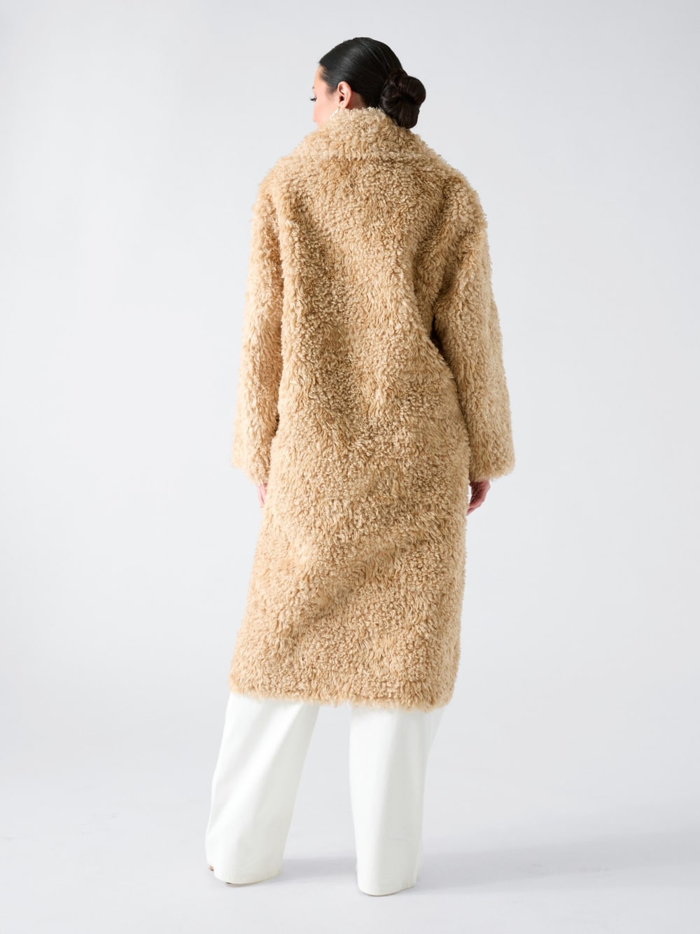 Margot Longline Faux-Fur Coat - Image 4