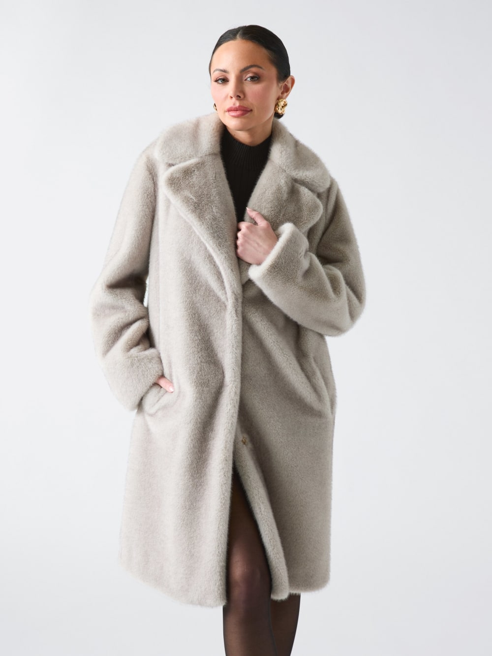 Bianca Faux-Fur Coat - Image 5