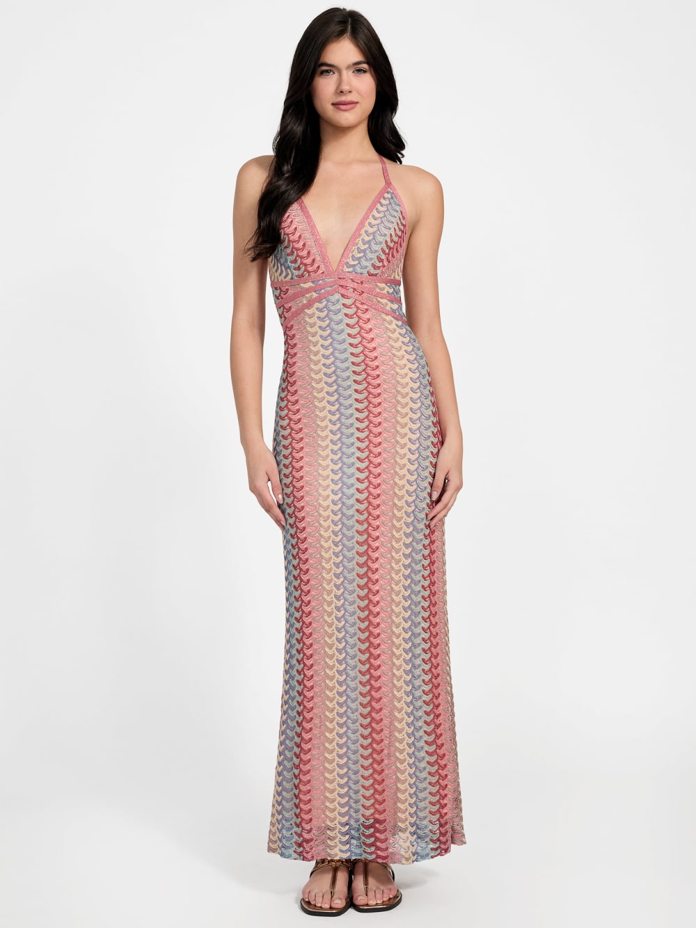 Fearne Striped Maxi Dress - Image 2