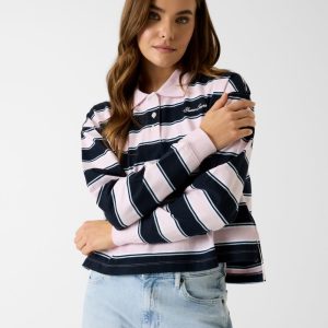 Striped polo