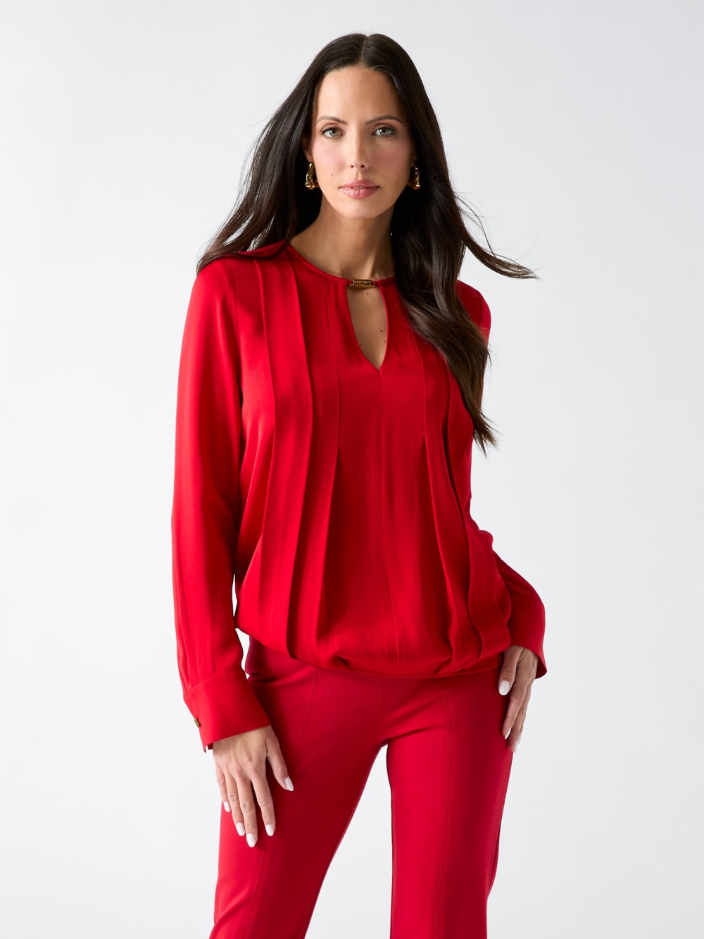 Anita Keyhole Blouse