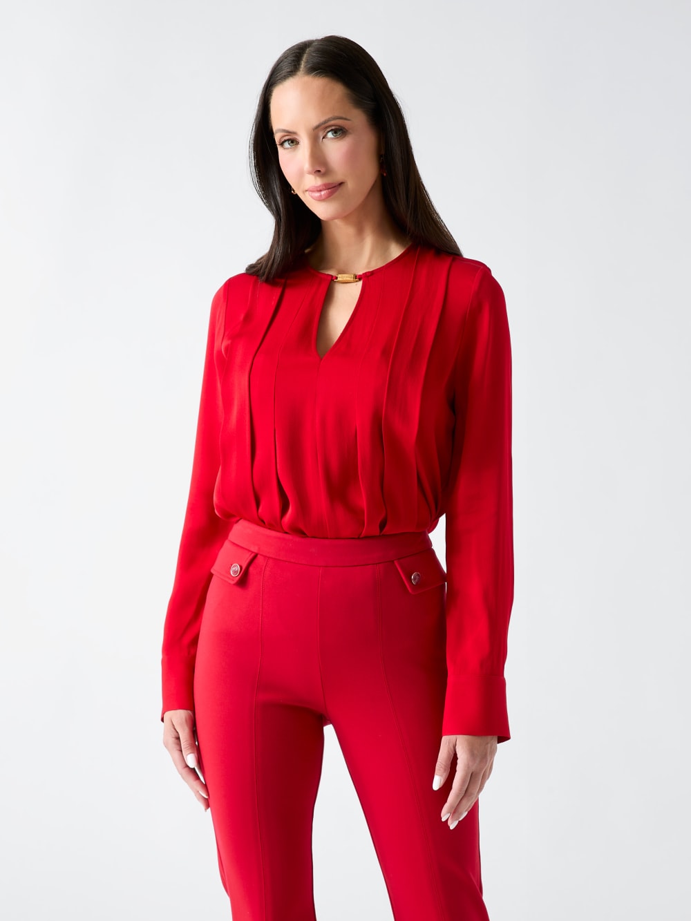 Anita Keyhole Blouse - Image 5